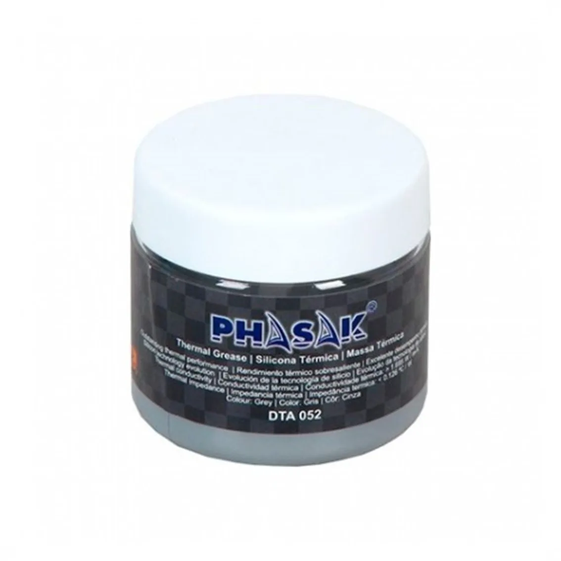 Pasta termica phasak gris bote 50 gramos dta 052