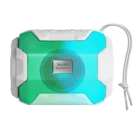 Mars Gaming Altavoz BLUETOOTH RGB MSBAX 10W WHITE