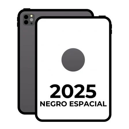 Apple iPad Pro 13" 2025 7th WiFi/ M5/ 512GB/ Negro Espacial
