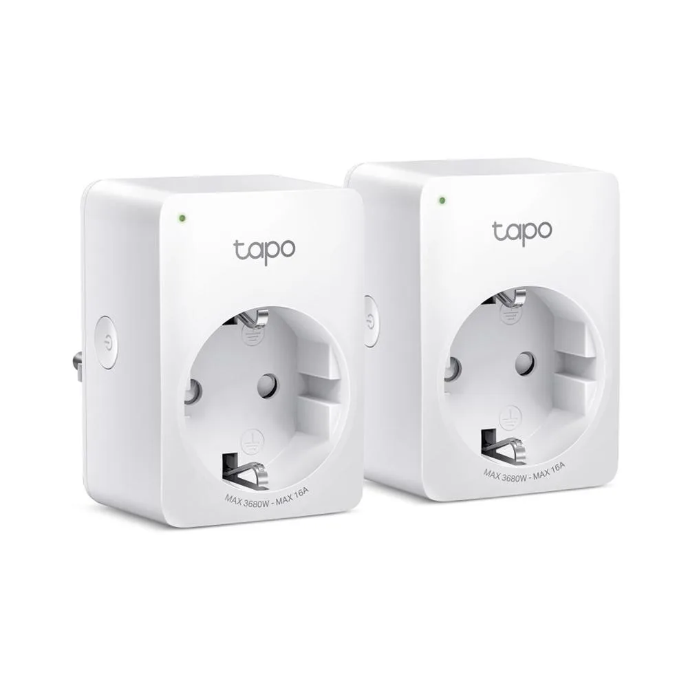 Enchufe inteligente wifi tp - link tapo p110 pack 2 unidades