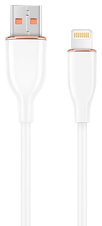 Gembird CC-USB2S-AM8PM-1.5M-W cable de conector Lightning 1,5 m Blanco
