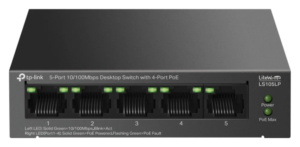 Switch tp - link ls105lp 5 puertos