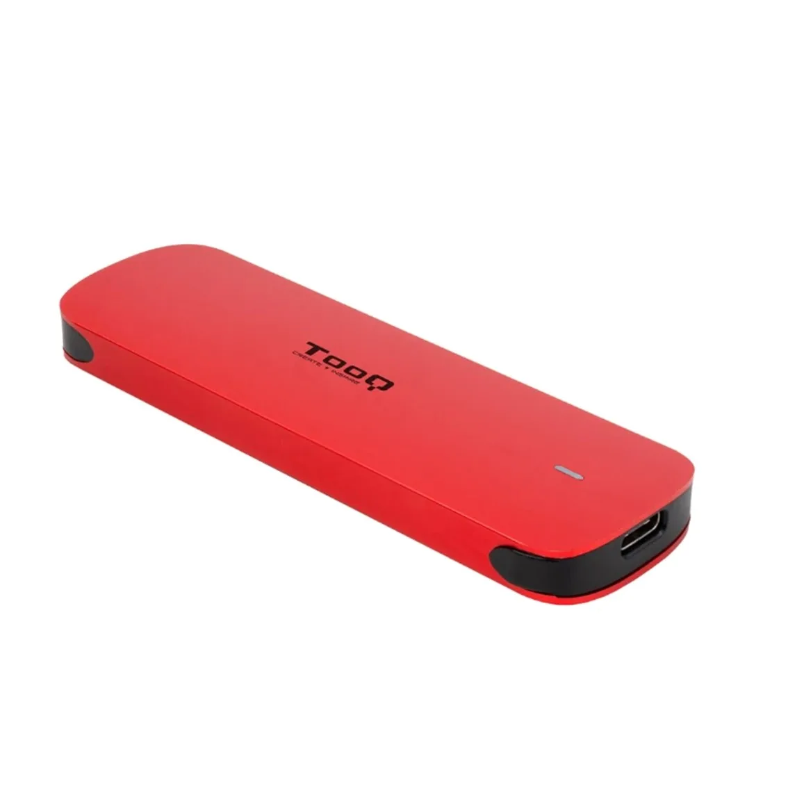 Caja Externa para Disco SSD M.2 NVMe TooQ TQE-2201R/ USB 3.1 Gen2/ Sin tornillos