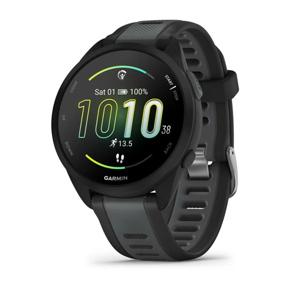Garmin forerunner 165 music reloj inteligente running gps amoled con garmin pay negro