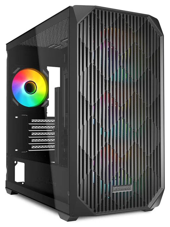Sharkoon MK3 RGB Micro Torre Negro
