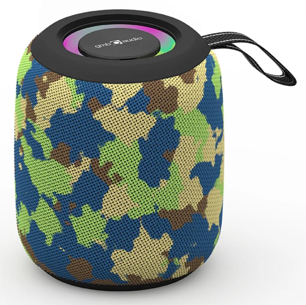 Gembird GMB Audio SPK-BT-LED-05-CM altavoz portátil o de fiesta Altavoz monofónico portátil Camuflaje 8 W
