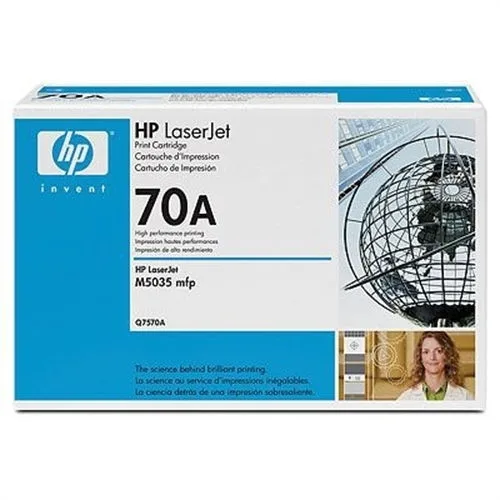Toner hp 70a q7570a negro 15000 pag para laser jet m5xxx