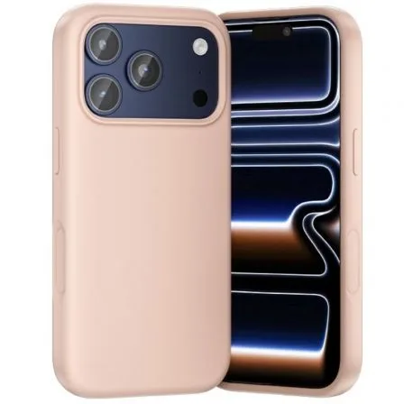 Funda Silicona con Magsafe Vention KVCPCB-30/ Compatible con iPhone 17 Pro/ Rosa