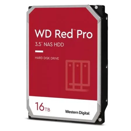 Disco duro interno wd western digital red pro 16tb 3.5 pulgadas sata 6gb - s