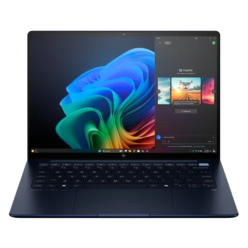 HP EliteBook Ultra G1i Next Gen AI PC Wolf Pro Security Edition Copilot+ PC Intel Core Ultra 5 228V Portátil 35,6 cm (14") 2.8K 32 GB LPDDR5x-SDRAM 512 GB SSD Wi-Fi 7 (802.11be) Windows 11 Pro Azul