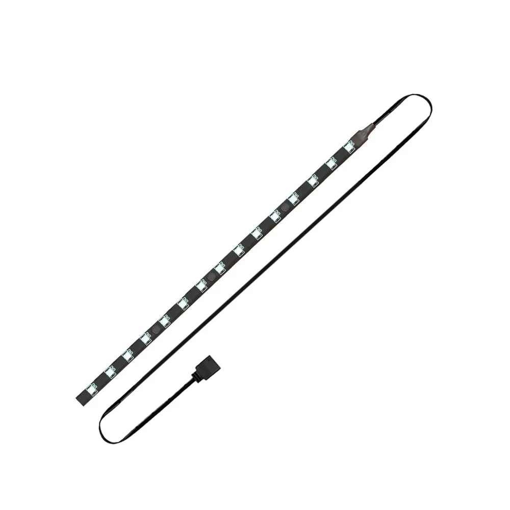 Tira led argb phoenix 30 cm - conector 3 pines - fijacion magnetica - compatible con caja phevolve phwhitediamond y phblackdiamond