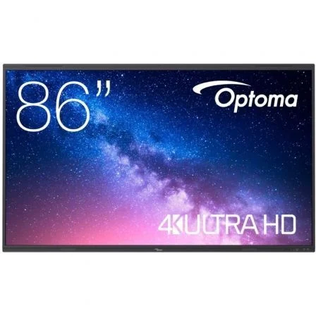 Monitor interactivo optoma creative touch 5863rk 86 pulgadas serie 5 gen 3