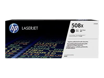 Toner hp 508x cf360x negro m577 alto rendimiento