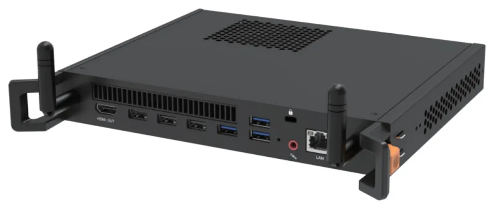 MAXHUB MT71F PCs/estación de trabajo Intel® Core™ i7 i7-12650H 16 GB DDR4-SDRAM 256 GB SSD Windows 11 Pro Mini PC Negro
