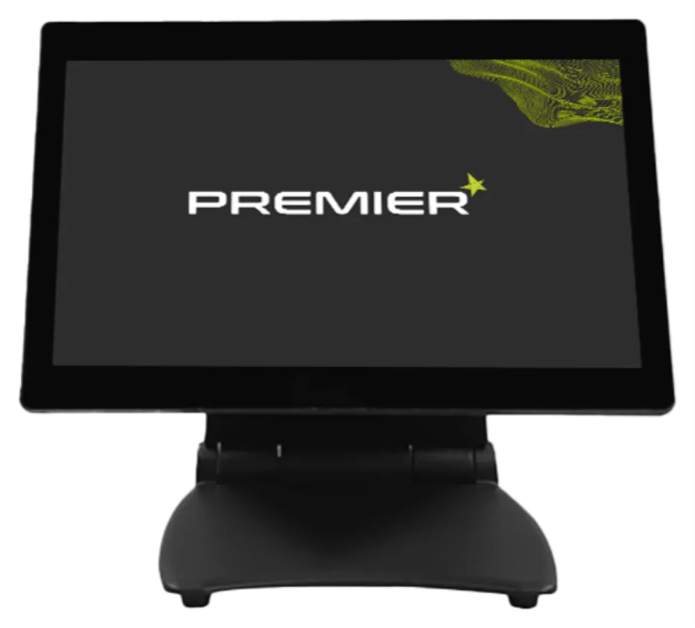 Premier KT-100 FT I5 i5-1235U Todo-en-Uno 39,6 cm (15.6") 1366 x 768 Pixeles Pantalla táctil Negro