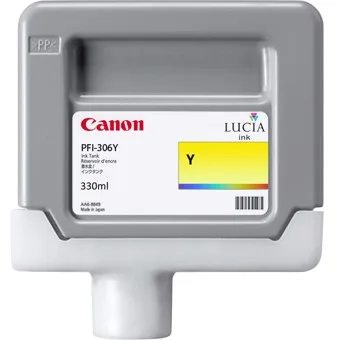 Cartucho canon pfi - 306y ipf8400se - ipf8300s - ipf8400s - ipf8300 - ipf8400 - ipf9400s - ipf9400