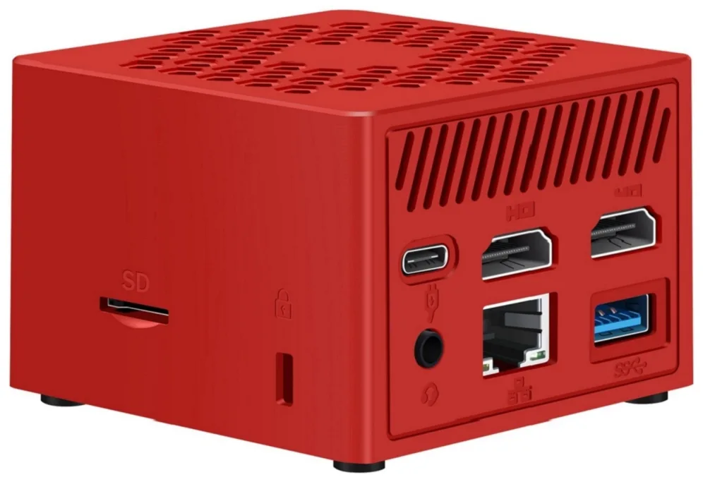 Leotec MiniPC N100 8GB 128GB Rojo