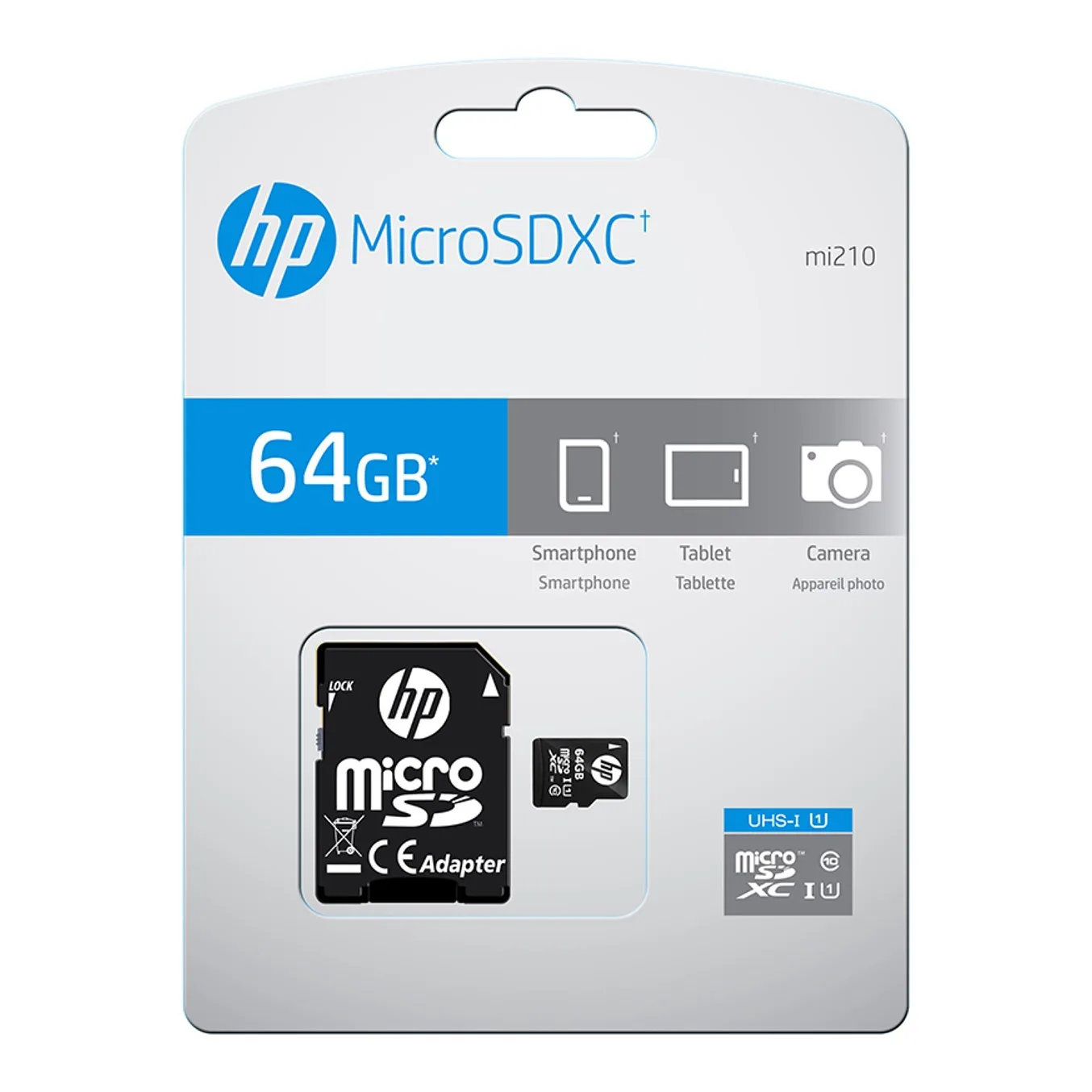 HP SDU64GBXC10HP-EF memoria flash 64 GB MicroSDXC UHS-I Clase 10