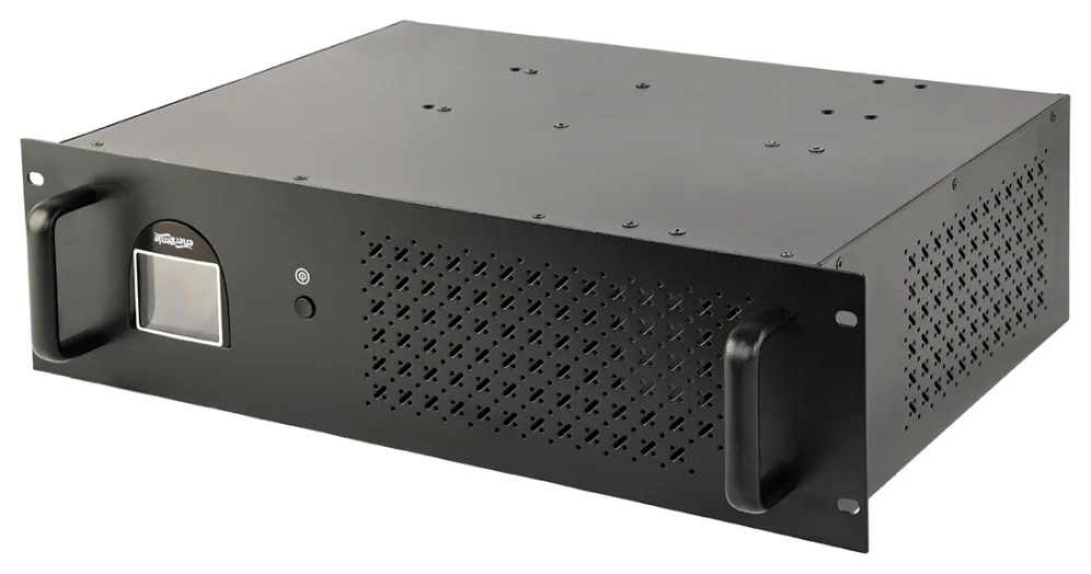 Gembird - Ups rack 19'' 3.4u 1500va, 4xiec 230v out, iec14 in,rj11, usb, lcd sistema de alimentación ininterrumpida (UPS) Línea interactiva 1,5 kVA 900 W 4 salidas AC