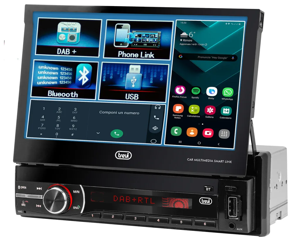 Trevi MDV 6380 DAB Negro 200 W