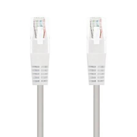 Cable de Red RJ45 UTP Nanocable 10.20.0105-W Cat.5e/ 5m/ Blanco