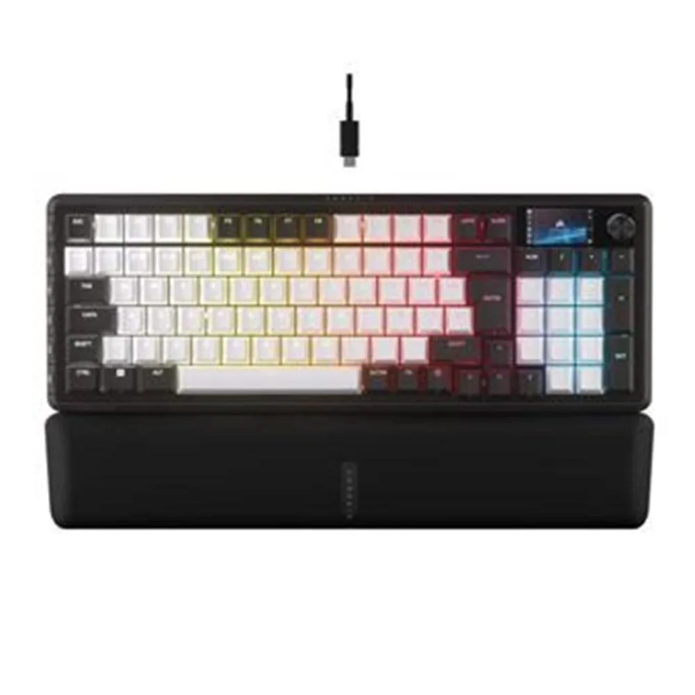 Teclado gaming corsair vanguard 96 - mlx plasma - dual negro