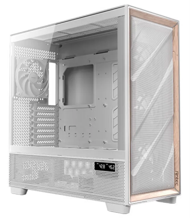 Antec FLUX PRO White EUV Full Tower Blanco, Madera