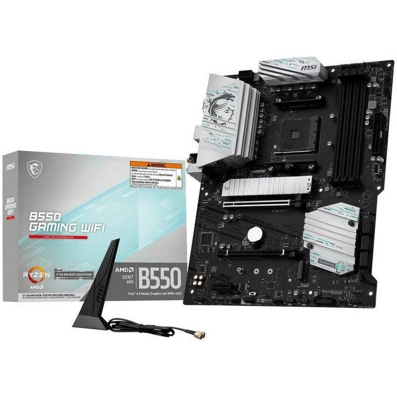 MSI Placa Base B550 GAMING WIFI6E DDR4 ATX AM4