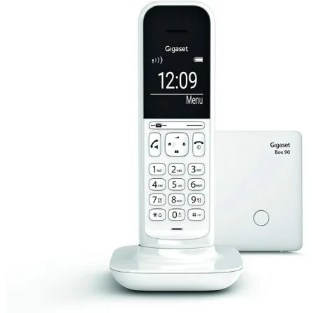 Telefono fijo inalambrico gigaset cl390 blanco