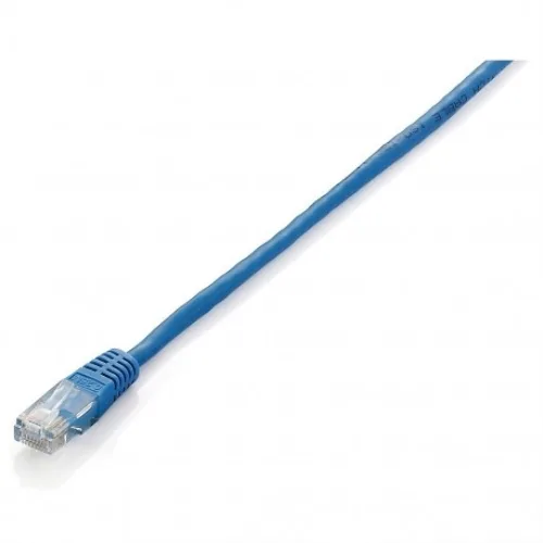 Cable red equip latiguillo rj45 u - utp cat6 1m azul