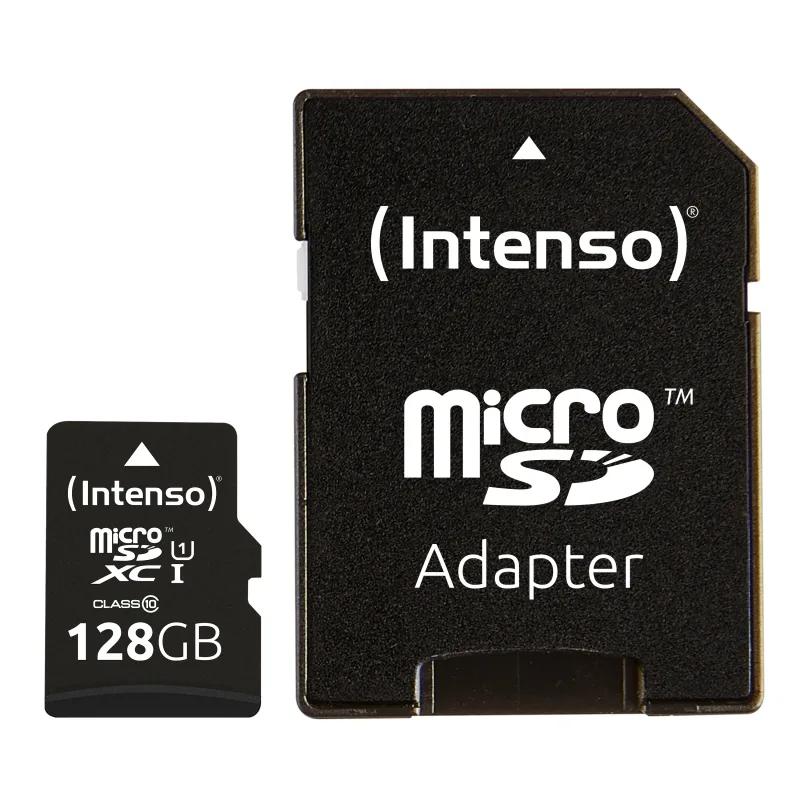 Intenso 3423491 Micro SD UHS-I Premium 128G c-adap