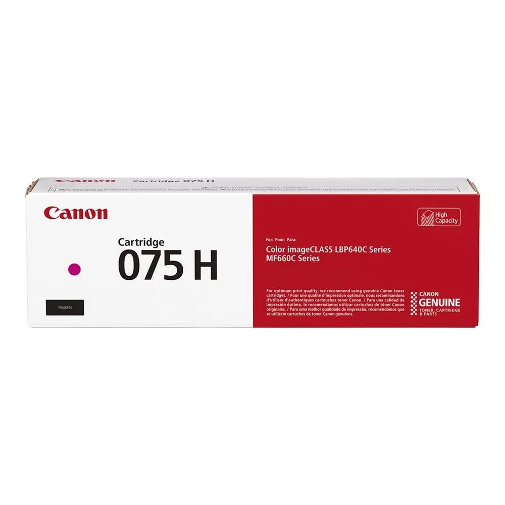 Toner canon 075 h magenta para cl mfp - sfp