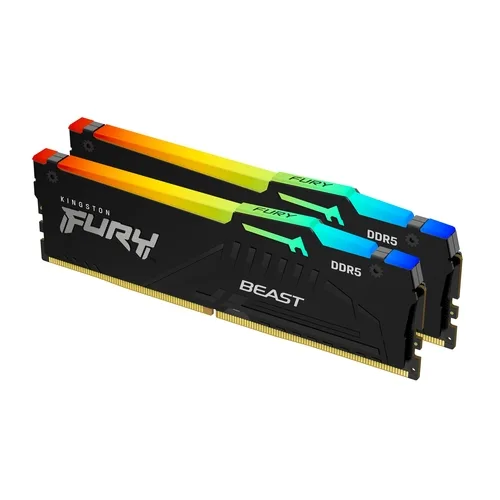 Memoria RAM Kingston FURY Beast 2 x 8GB/ DDR5/ 5600MHz/ 1.25V/ CL40/ DIMM