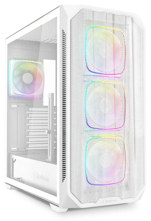 Sharkoon AK5M RGB Midi Tower Blanco
