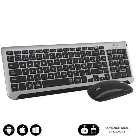 Teclado + raton subblim subkbc - dcep20 inalambrico
