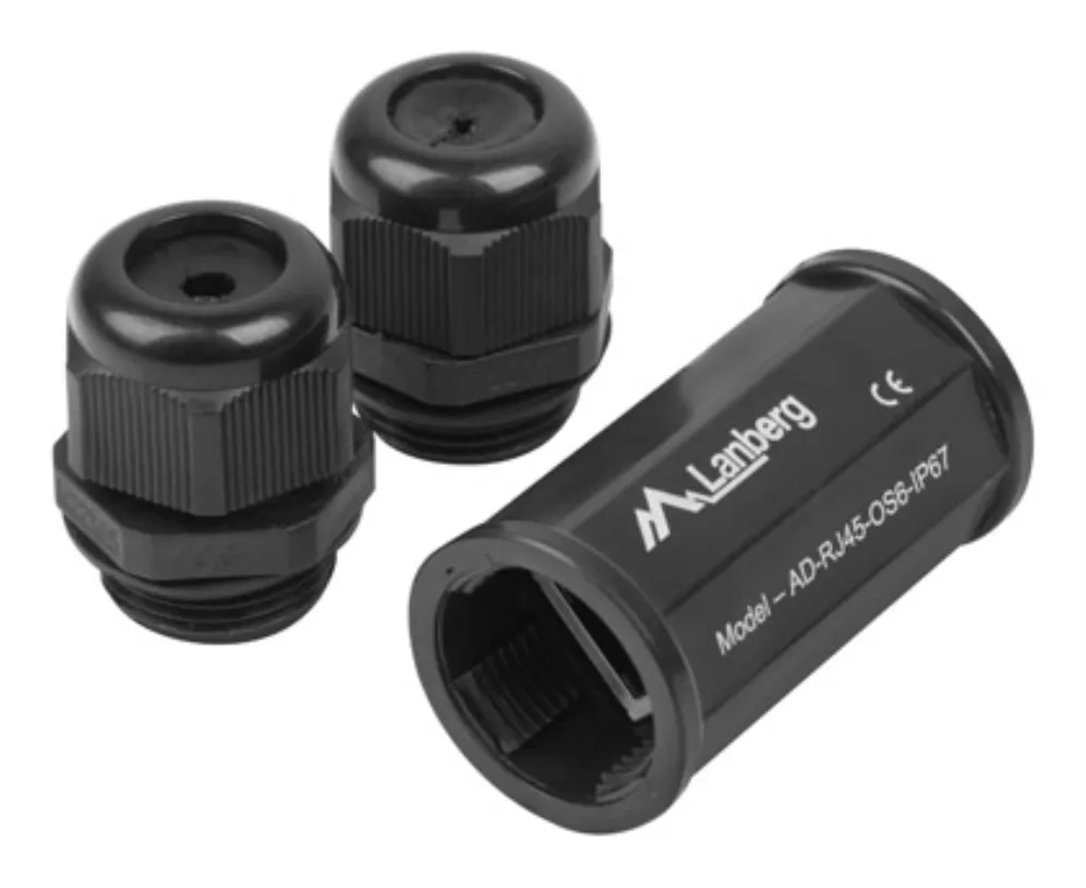 Adaptador rj45 lanberg hembra - hembra