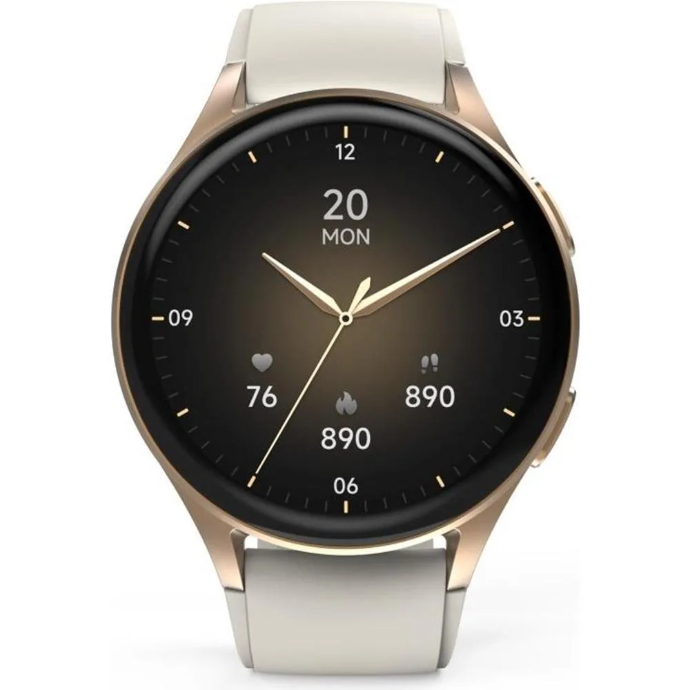 Smartwatch hama 8900 1.32 pulgadas beige