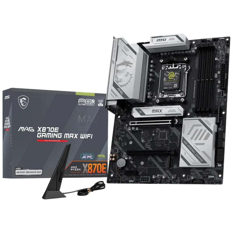 MSI Placa Base MAG X870E GAMING PLUS MAX WIFI ATX