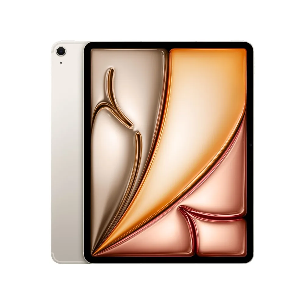 Apple ipad air 13 pulgadas 12gb 128gb wifi + cellular starlight - ips - chip m4 - 12mpx
