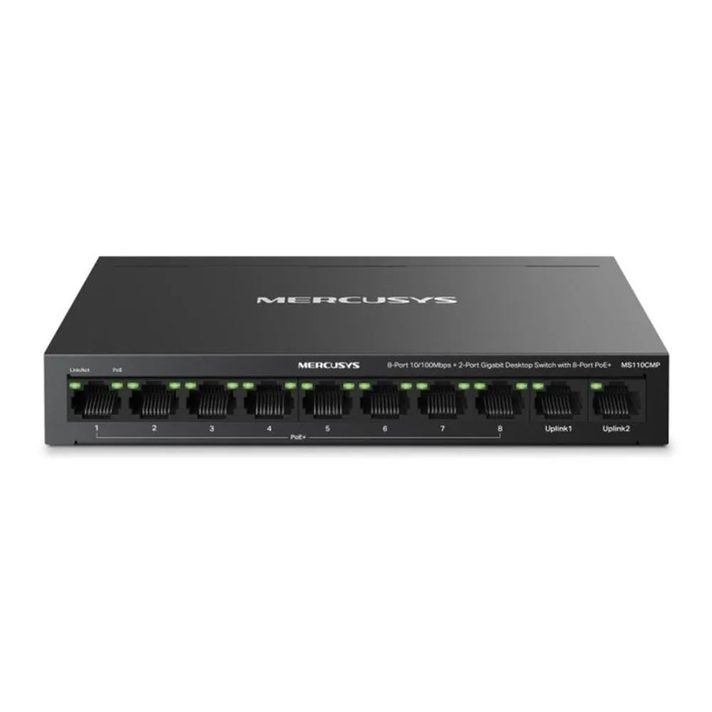 Switch mercusys ms110cmp 10 puertos