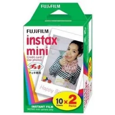 Pack 2 cartuchos - carga fujifilm 10 fotos instax mini