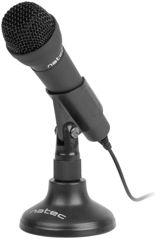 Microfono natec adder negro