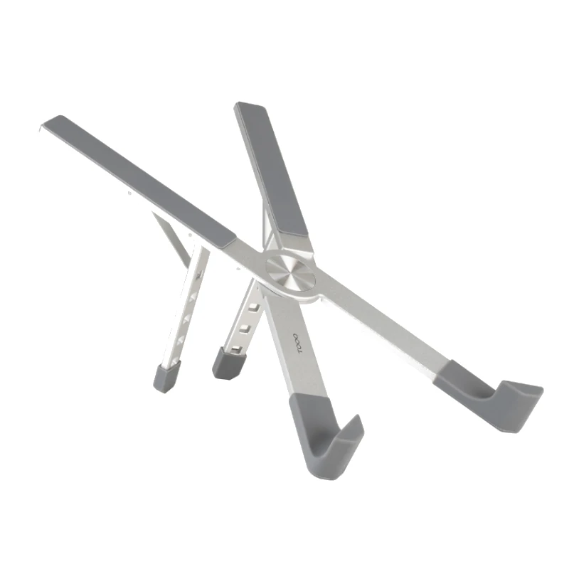 Tooq Soporte plegable dispositivos hasta 17" Plata