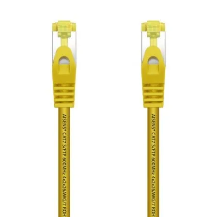 Cable de Red RJ45 SFTP Aisens A146-0474 Cat.7/ 1m/ Amarillo