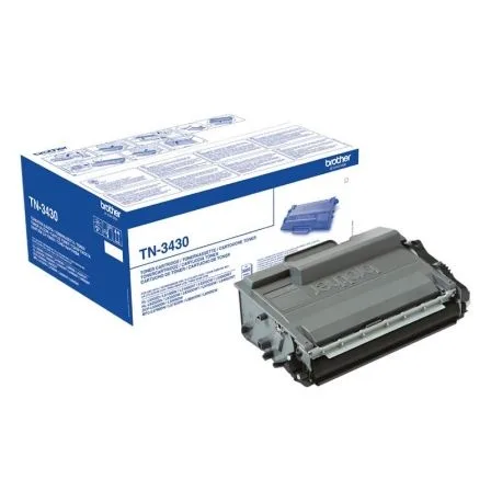 Toner brother tn3430 negro 3000 paginas