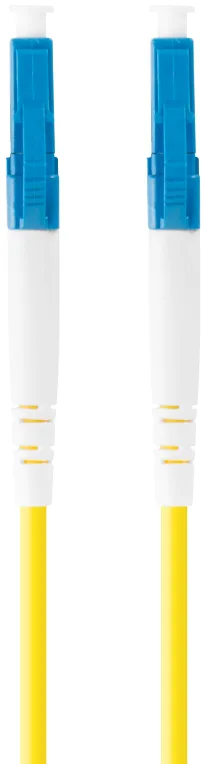 Latiguillo fibra optica lc - upc lanberg 1m mono simplex g657a1 lszh amarillo