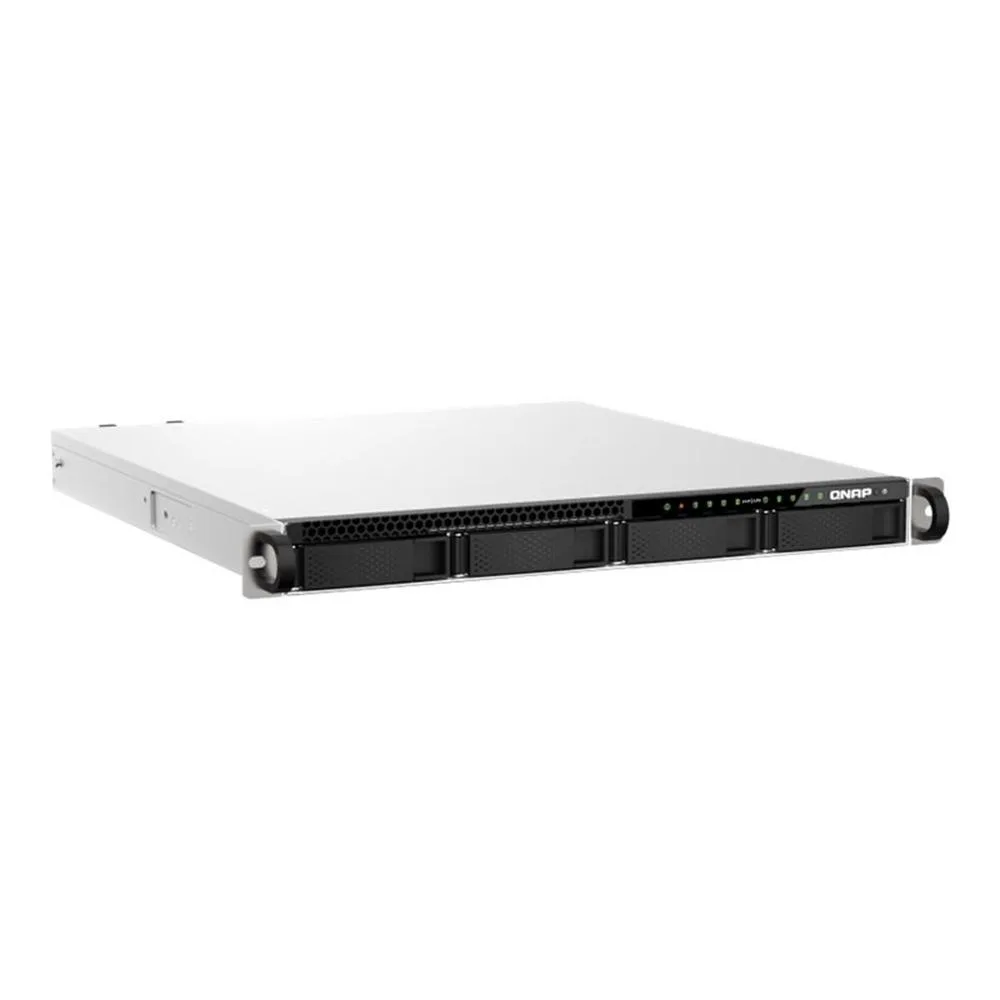 Servidor nas qnap ts - h987xu - rp - e2334 - 16g 9 bahias 1u rack 16gb gigabit ethernet