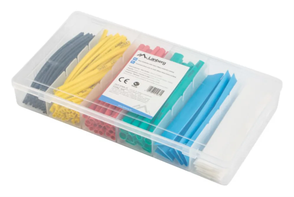 Tubo lanberg termorretractil 100 uds 100mmx15 a 13mm multicolor