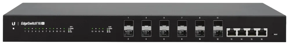 Ubiquiti ES-16-XG Gestionado 10G Ethernet (100/1000/10000) 1U Negro