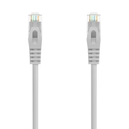 Cable de Red RJ45 AWG24 UTP Aisens A145-0553 Cat.6A/ LSZH/ 30cm/ Gris